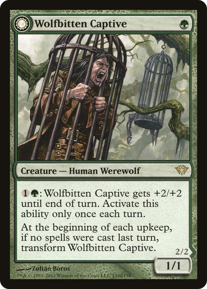 Wolfbitten Captive (DKA-133) - Dark Ascension: (Double Faced Transform)