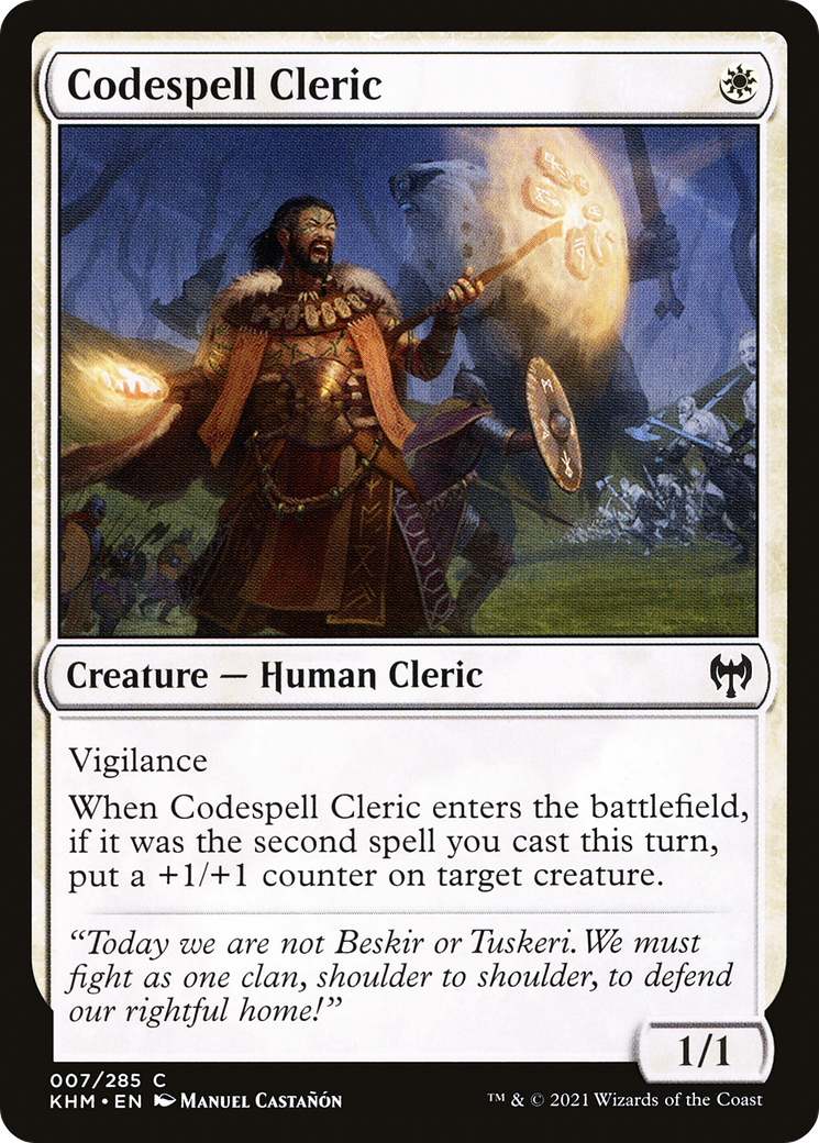 Clerc du Codespell (KHM-007) - Kaldheim 