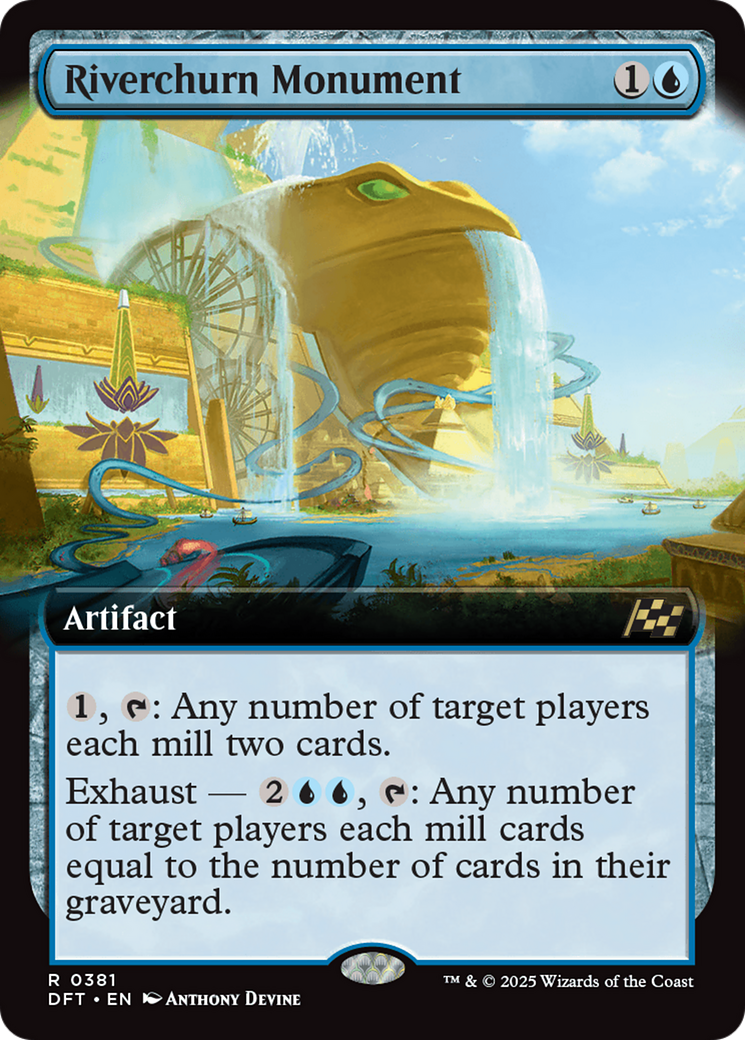 Monument de Riverchurn (Extended Art) (-381) - Aetherdrift