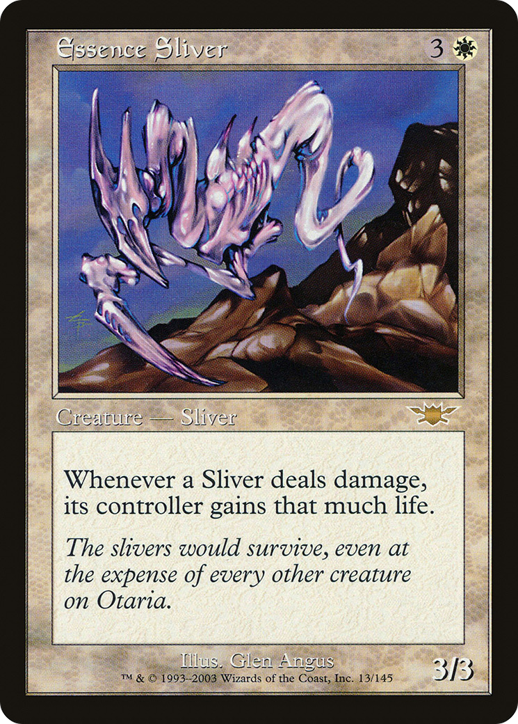 Essence Sliver (LGN-013) - Legions Foil 