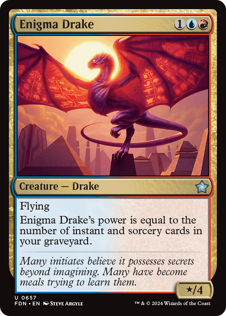 Enigma Drake (FDN-657) - Fondations 