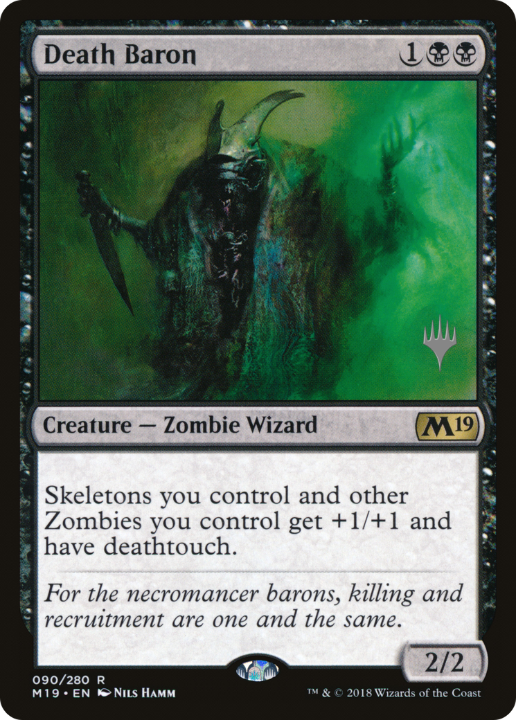 Death Baron (PPM20-90P) - Core Set 2019 Promos Foil