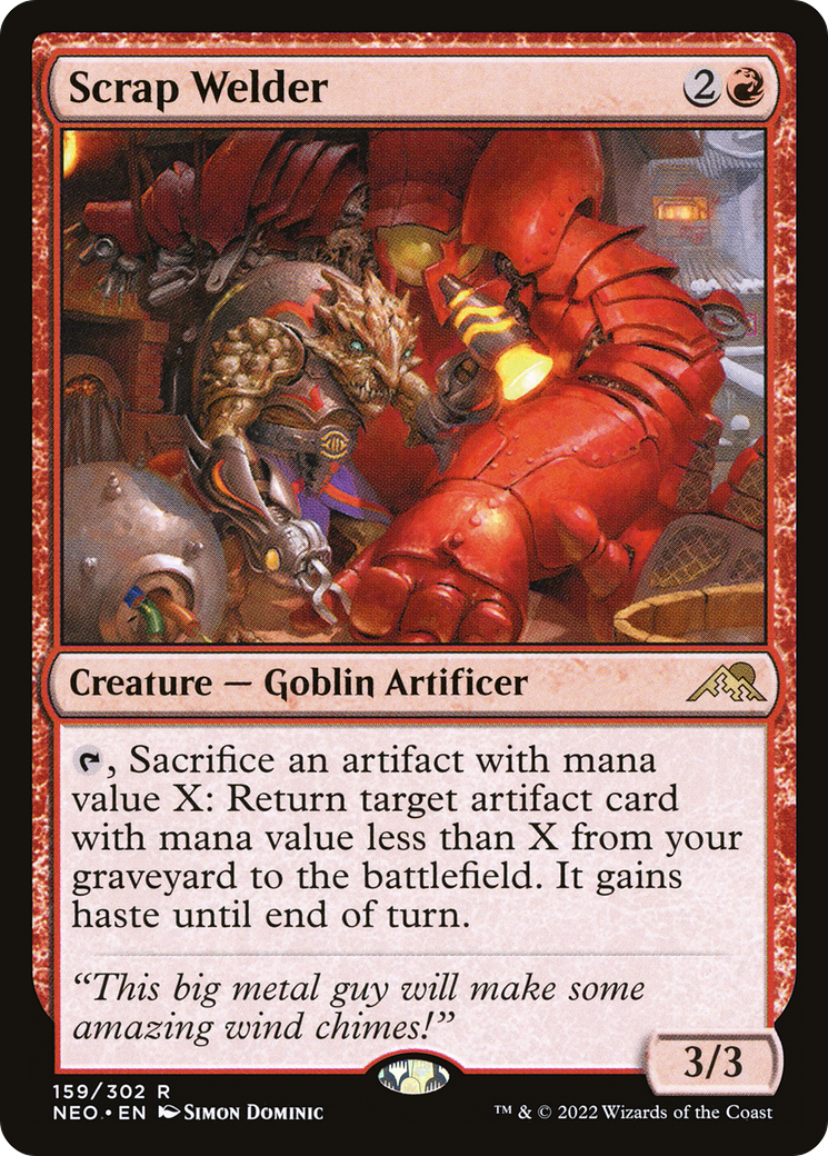 Soudeur de ferraille (NEO-159) - Kamigawa : Neon Dynasty 