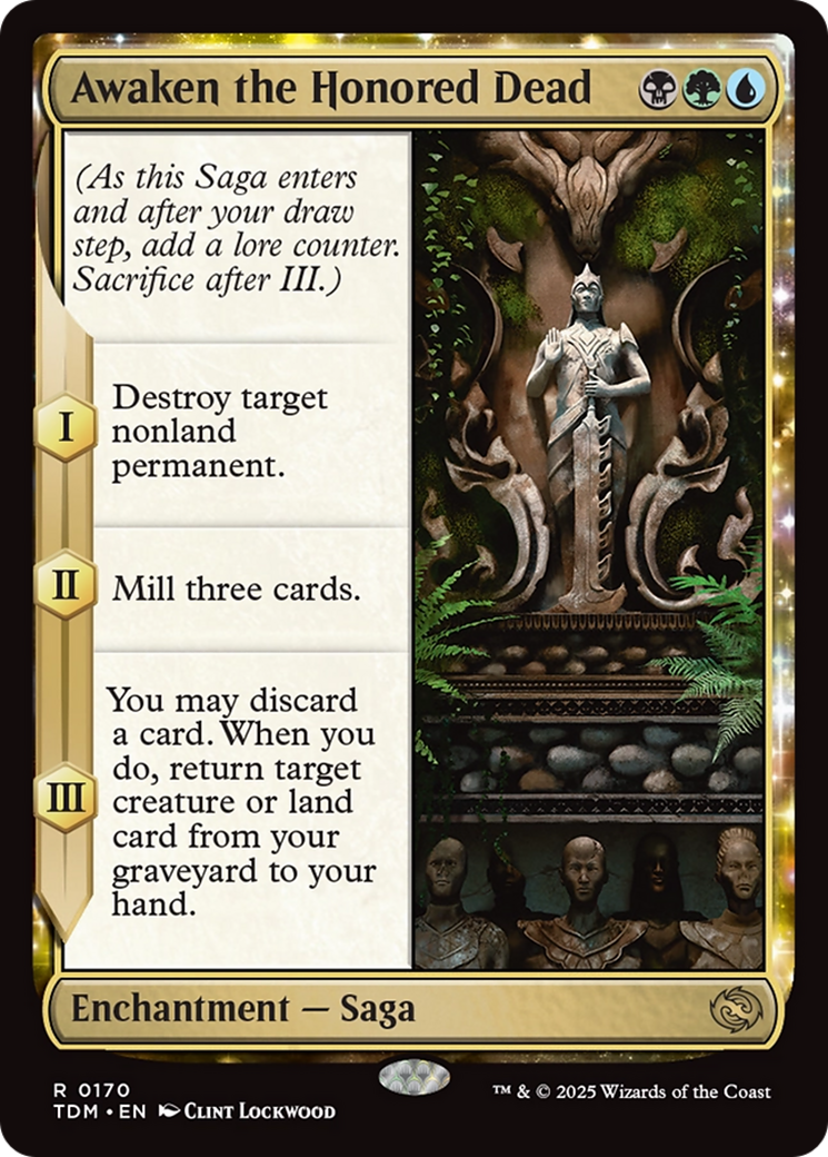 Réveillez les morts honorés (TDM-170) - Tarkir : Dragonstorm Foil 