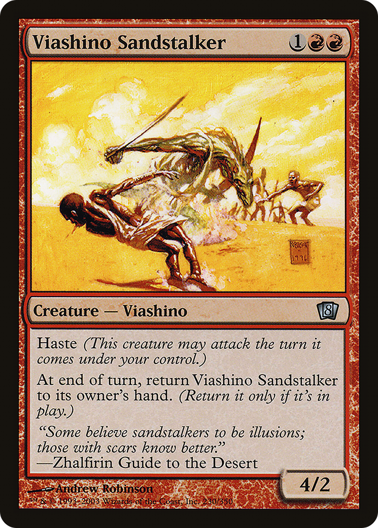 Viashino Sandstalker (8ED-230★) - Huitième édition 