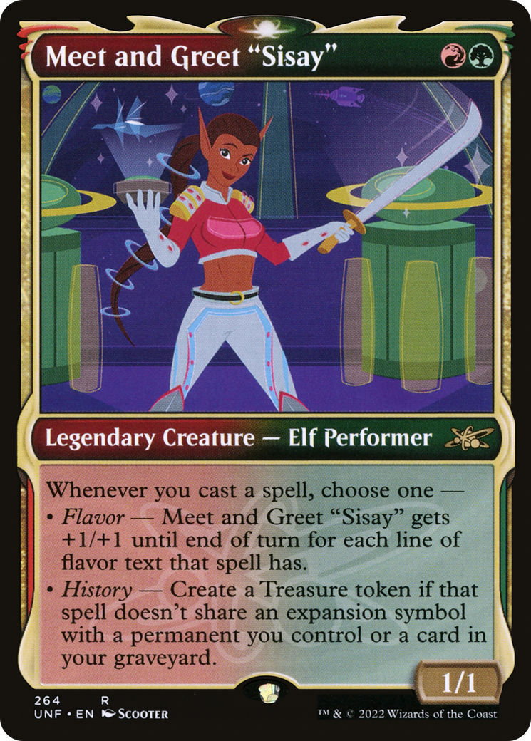 Rencontrez « Sisay » (UNF-264) - Unfinity : (Vitrine) Feuille 