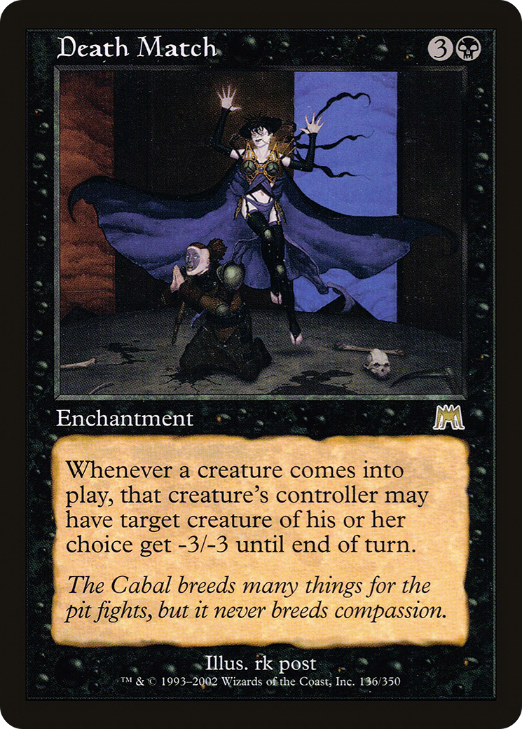 Match à mort (ONS-136) - Onslaught Foil 