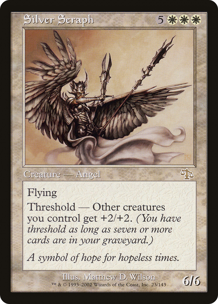 Séraphin d'argent (JUD-023) - Feuille de jugement 