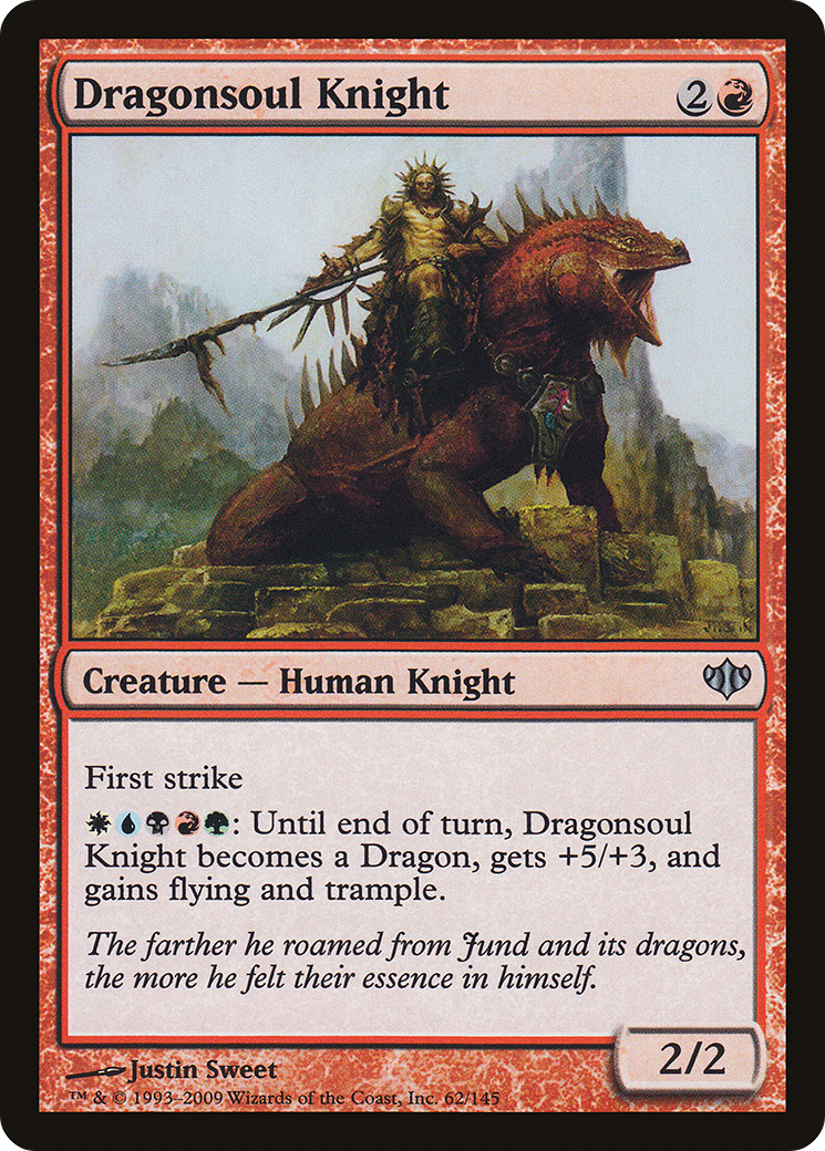 Chevalier de l'Âme du Dragon (CON-062) - Conflux Foil 