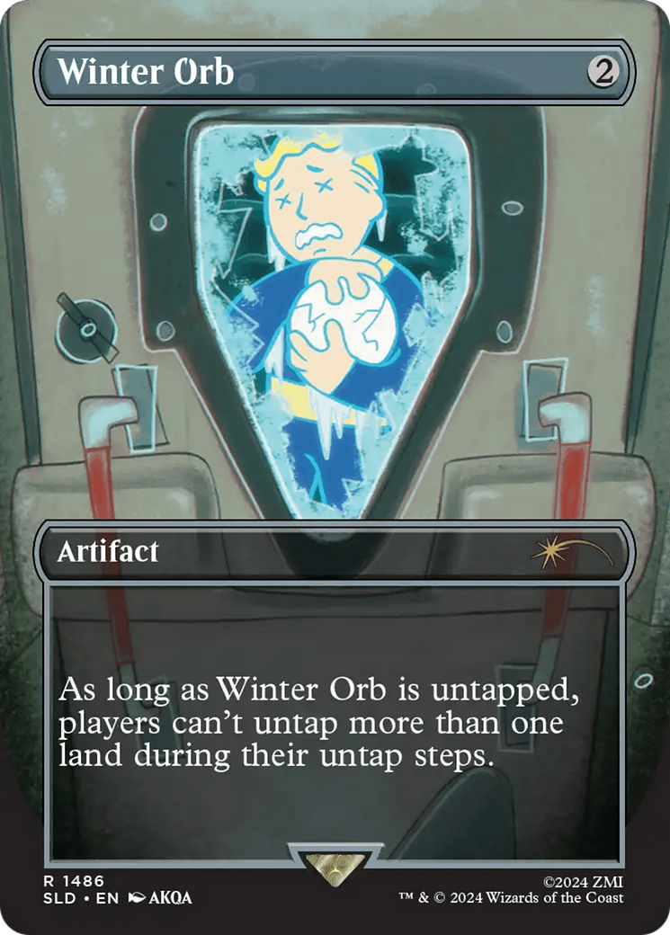 Winter Orb (SLD-1486) - Secret Lair Drop (Borderless)
