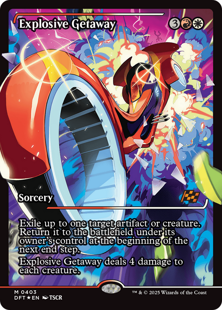 Escapade explosive (Showcase) (-403) - Aetherdrift Foil
