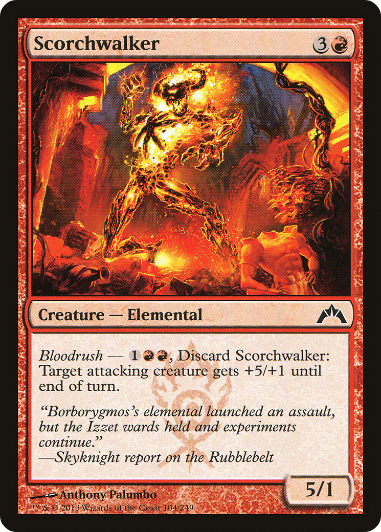 Scorchwalker (GTC-104) - Gatecrash Foil 