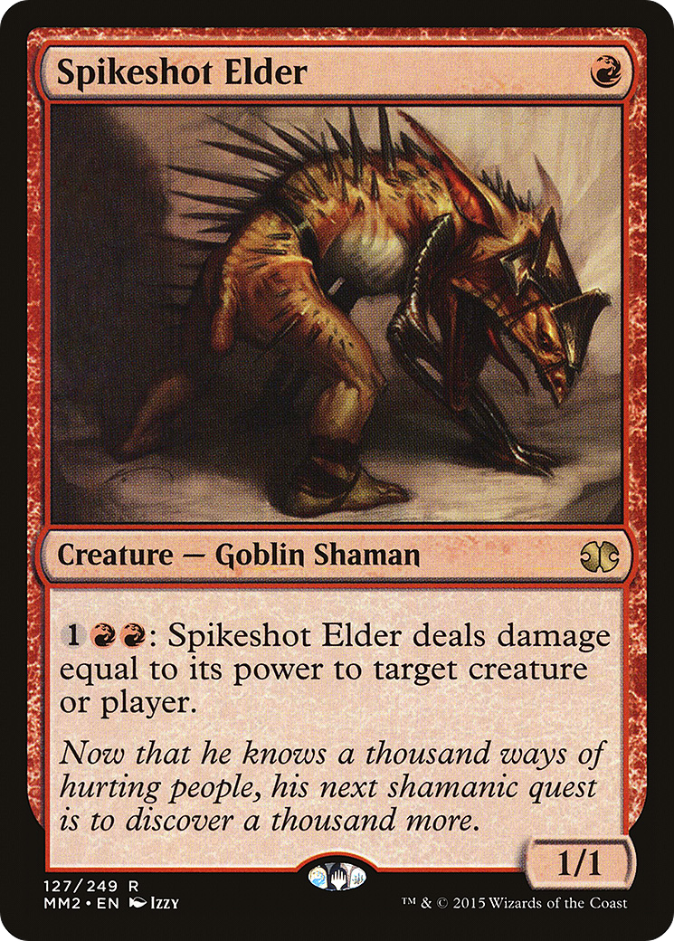 Spikeshot Elder (MM2-127) - Modern Masters 2015 Foil