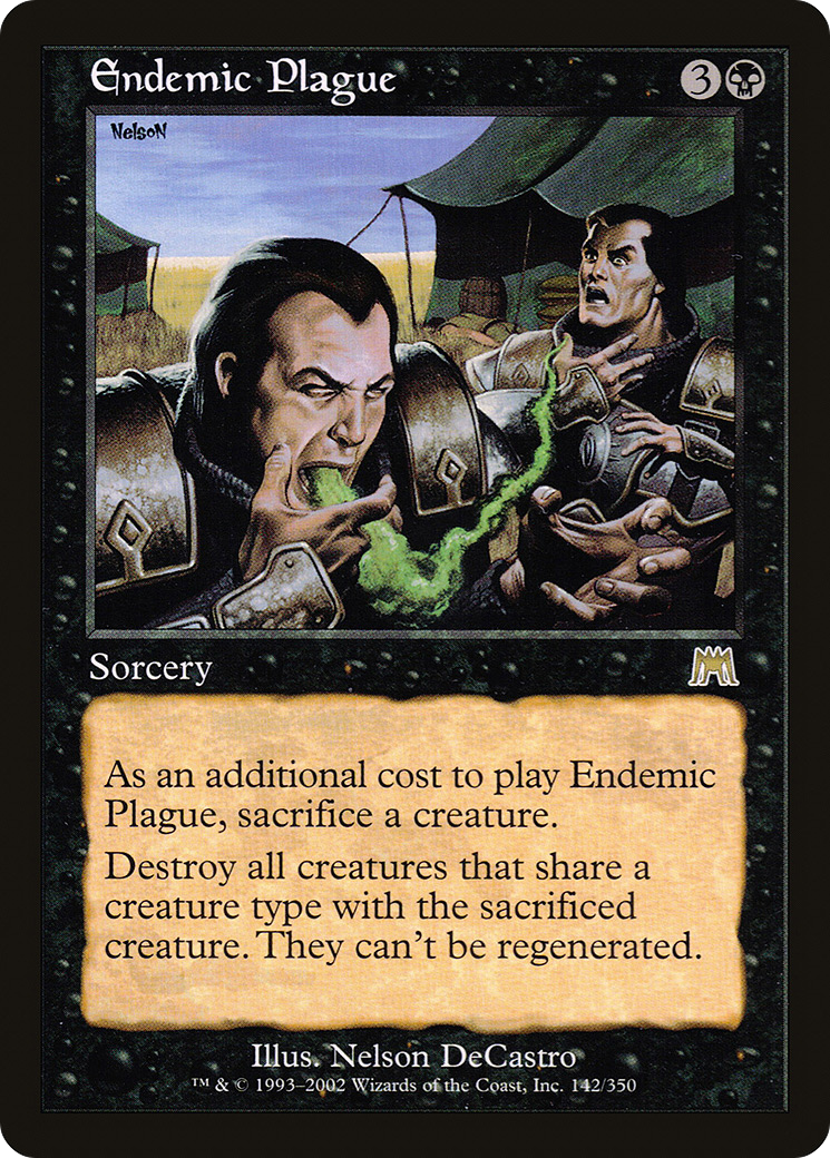 Peste endémique (ONS-142) - Onslaught Foil 