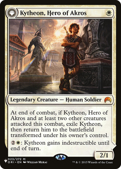 Kytheon, Hero of Akros (LIST-ORI-23) - The List: (originpwdfc)