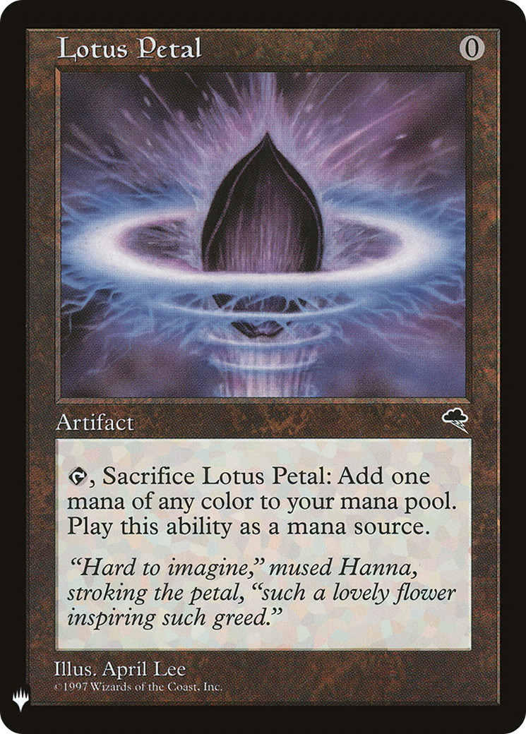 Pétale de lotus (PLST-TMP-294) - La Liste 
