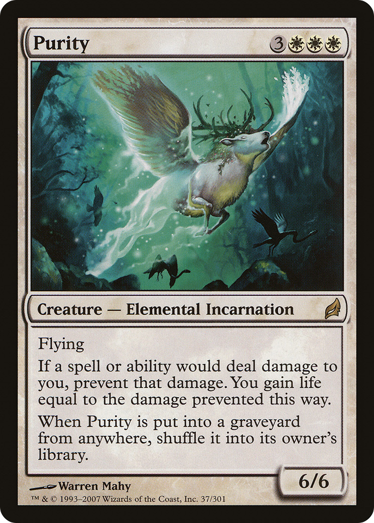 Pureté (LRW-037) - Feuille Lorwyn 