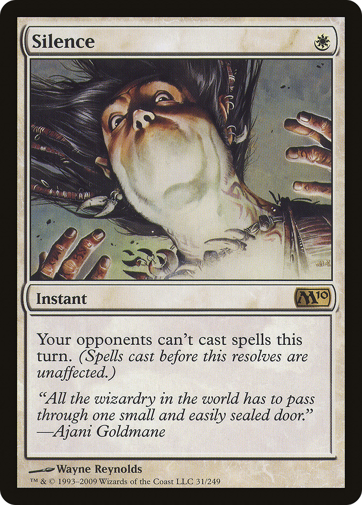 Silence (M10-031) - Magic 2010 Foil