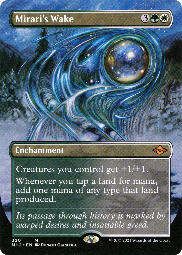 Mirari's Wake (Borderless) (MH2-320) - Modern Horizons 2 (Borderless)