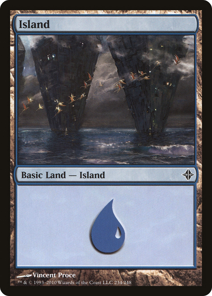 Island (234) (ROE-234) - Rise of the Eldrazi