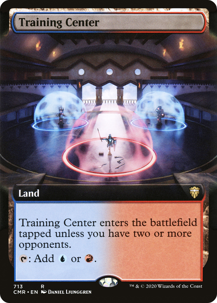 Training Center (Extended Art) (CMR-713) - Commander Legends: (Extended Art) Foil