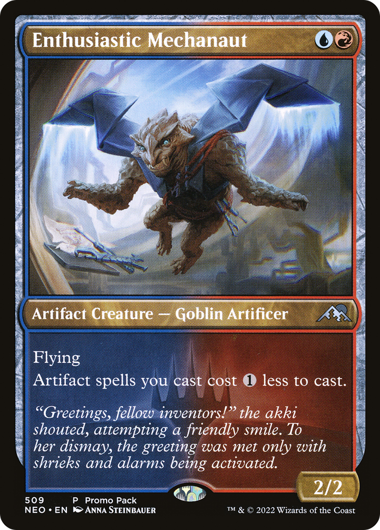 Mécanicien enthousiaste (NEO-509) - Kamigawa : Dynastie des Néons