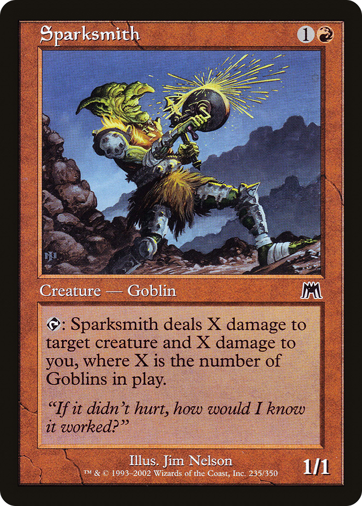 Sparksmith (ONS-235) - Onslaught Foil 