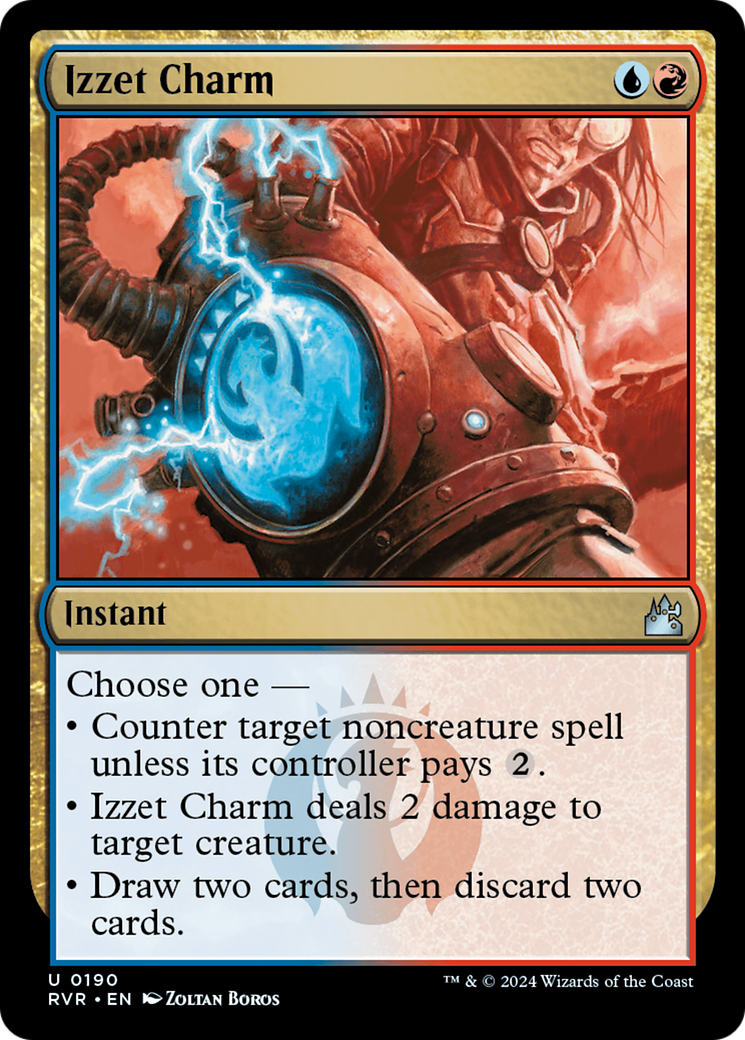 Izzet Charm (RVR-190) - Feuille remasterisée de Ravnica