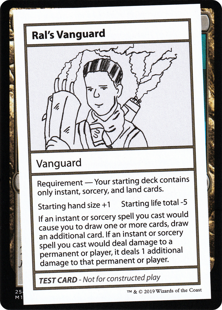 Ral's Vanguard (No PW Symbol) (CMB1-) - Mystery Booster Playtest Cards 2021