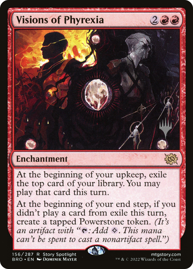 Visions of Phyrexia (PPBRO-156) - The Brothers' War Promos Foil