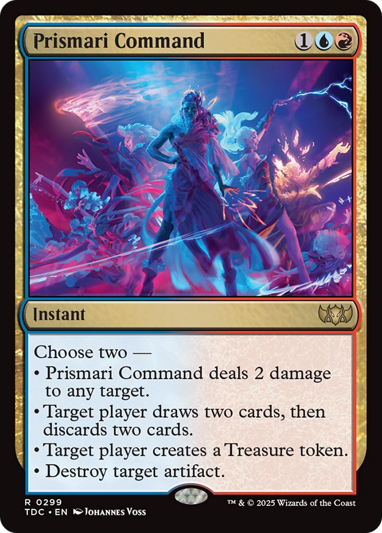 Commandement Prismari (TDC-299) - Commandant : Tarkir : Tempête de dragons 