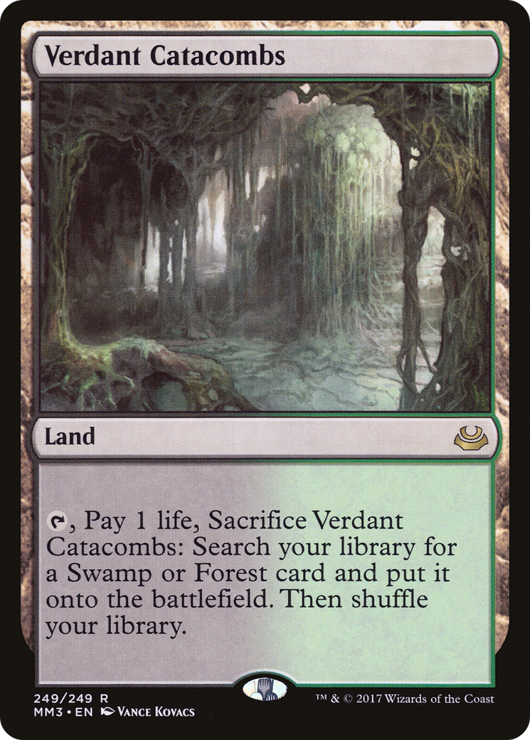Catacombes verdoyantes (MM3-249) - Modern Masters 2017 
