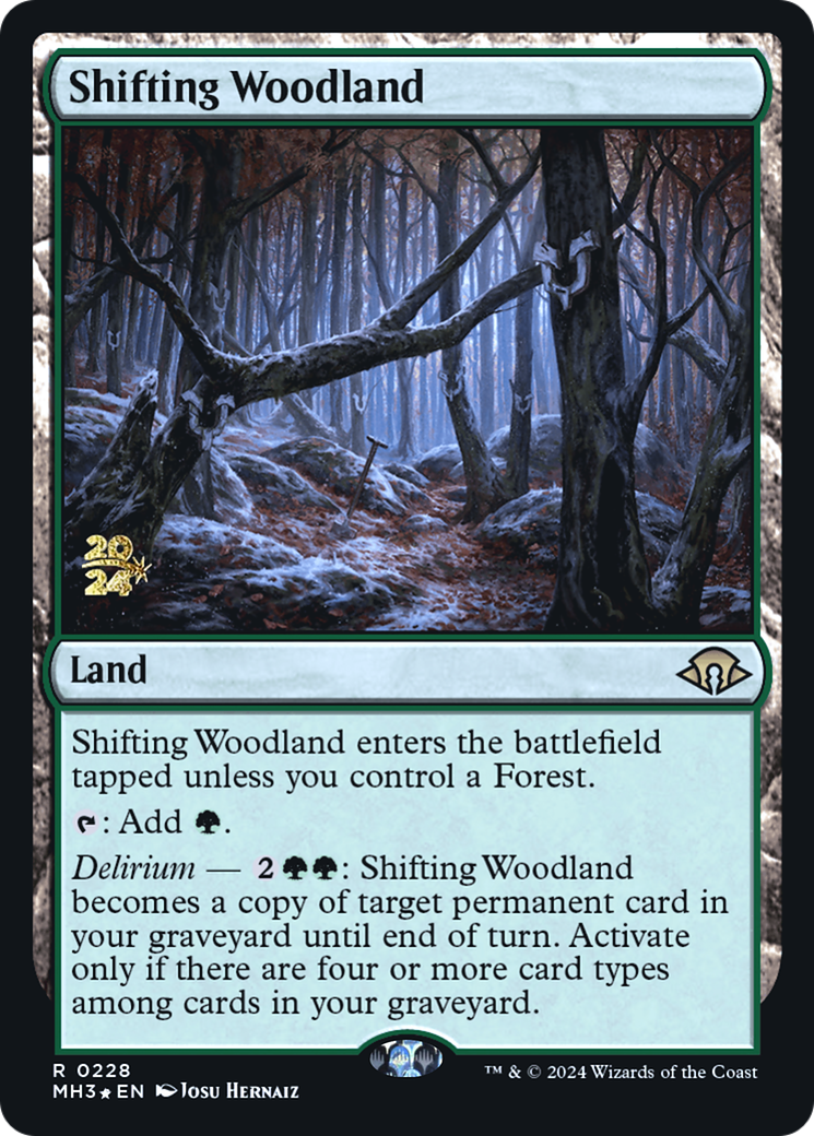 Shifting Woodland (PMH3-228S) - Promotions Modern Horizons 3