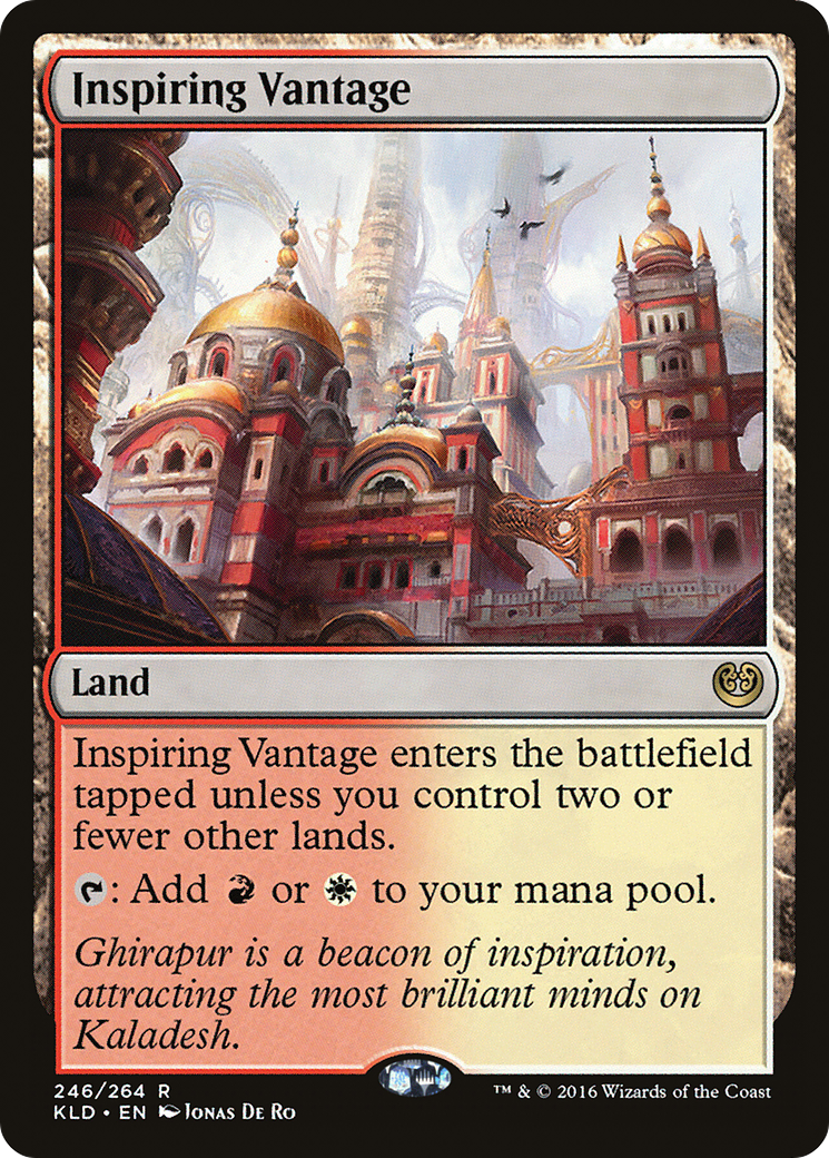 Vantage inspirant (KLD-246) - Kaladesh Foil 