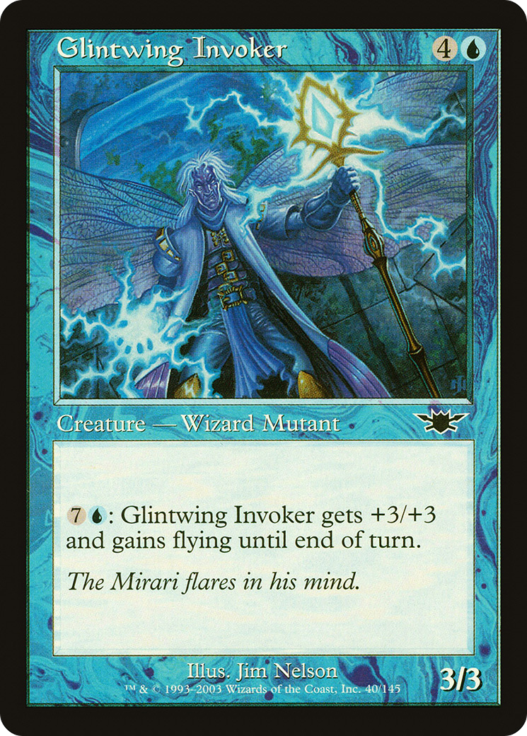 Invocateur Glintwing (LGN-040) - Legions Foil 
