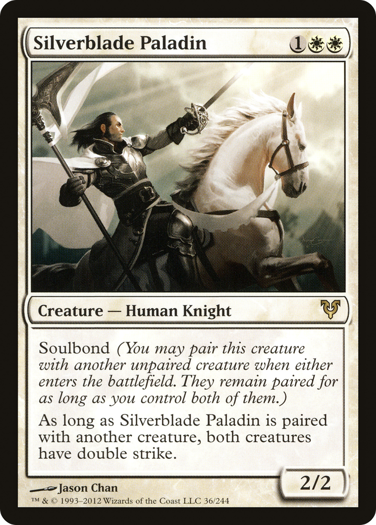 Paladin Lame d'Argent (AVR-036) - Avacyn Restaurée
