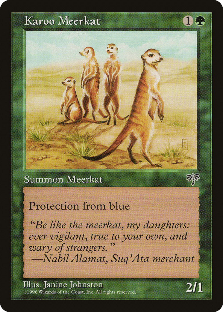 Suricate du Karoo (MIR-225) - Mirage 
