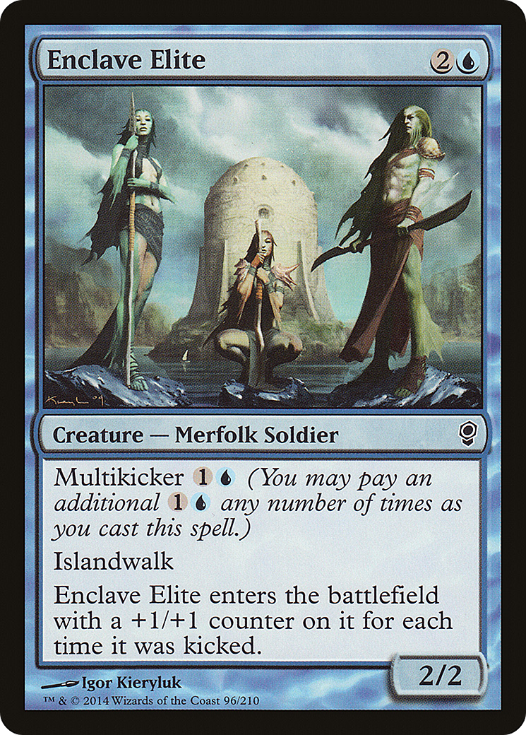 Enclave Élite (CNS-096) - Conspiration Foil 