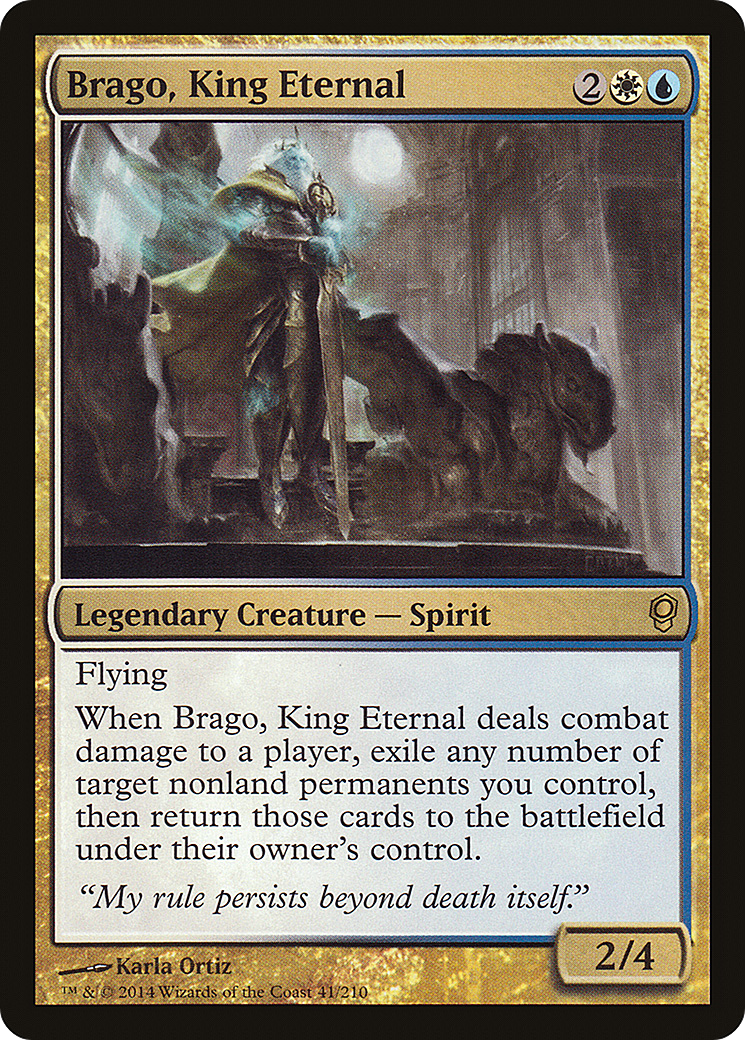 Brago, Roi Éternel (CNS-041) - Conspiration Foil