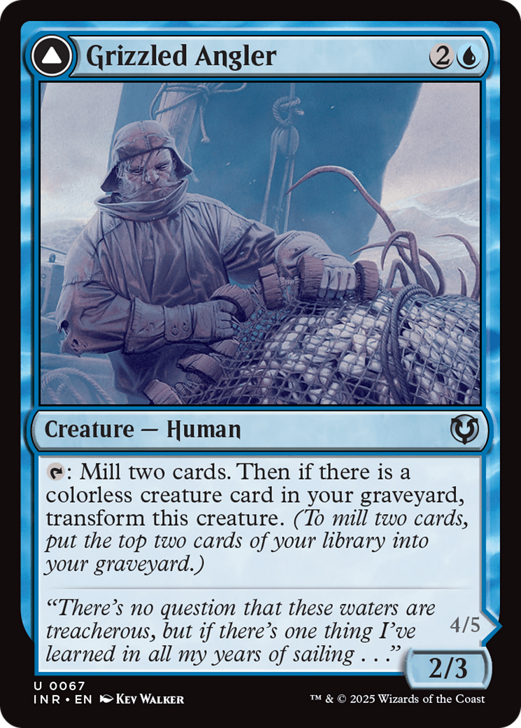 Grizzled Angler (INR-067) - Innistrad Remastered Foil 