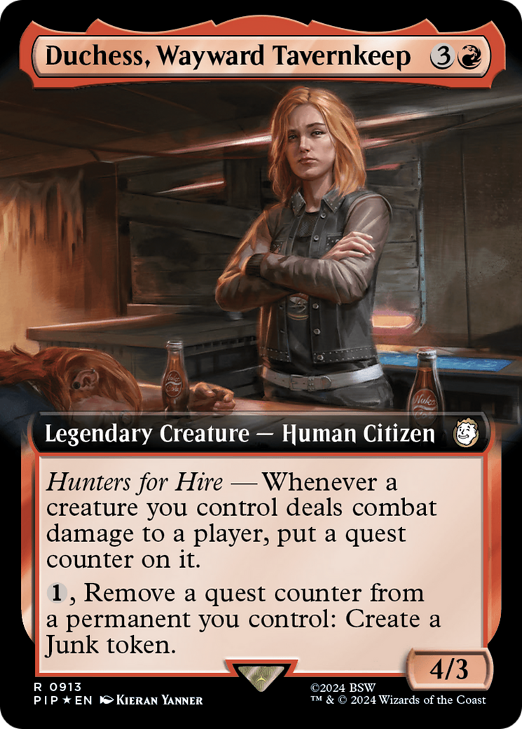 Duchesse, tavernière rebelle (PIP-913) - Fallout : (Extended Art) Foil 
