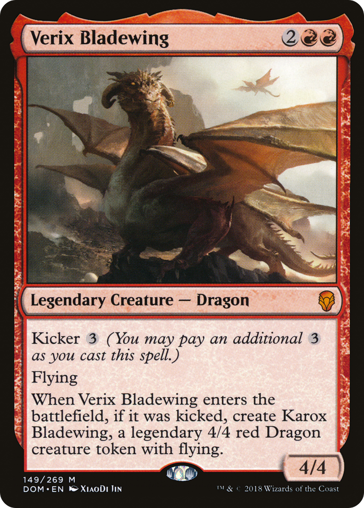 Verix Bladewing (DOM-149) - Feuille Dominaria