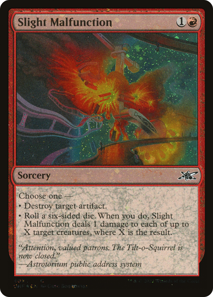 Léger dysfonctionnement (UNF-409) - Unfinity Foil 