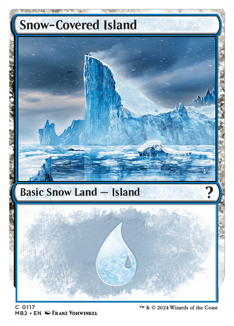 Île enneigée (MB2-117) - Mystery Booster 2 : (neige) 