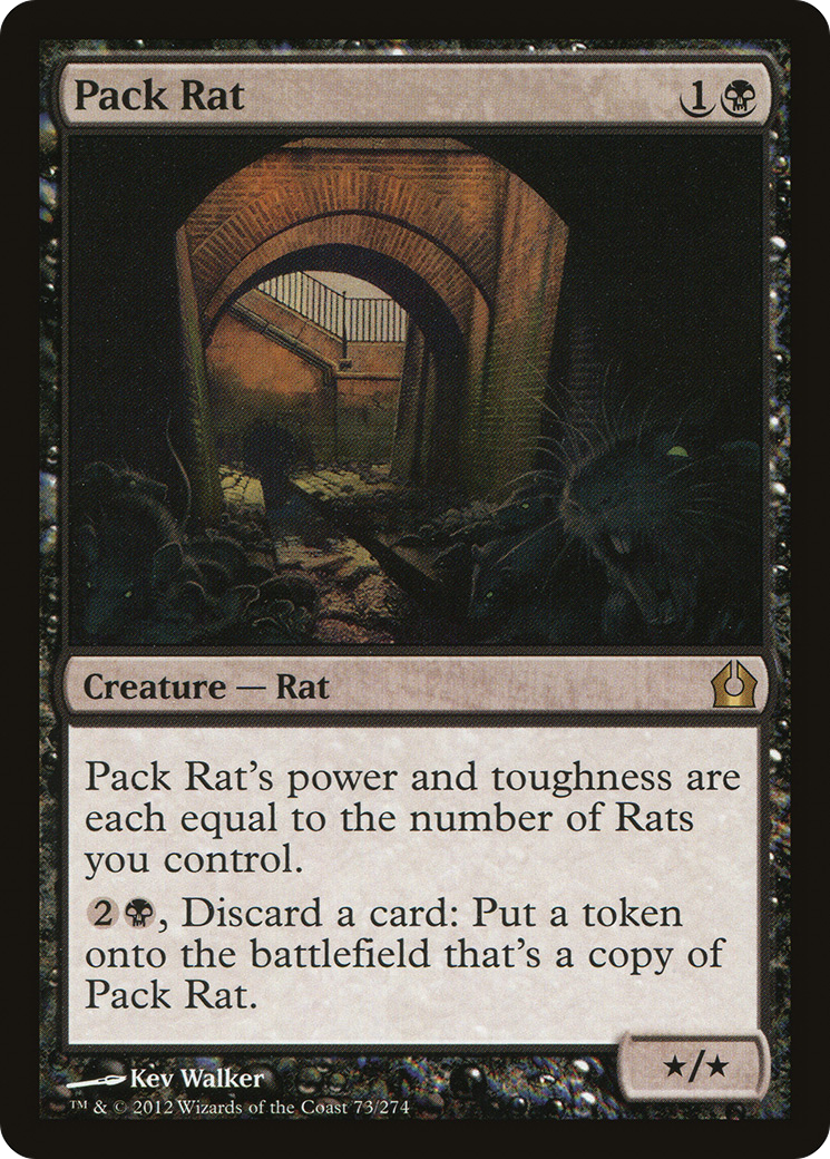 Pack Rat (RTR-073) - Return to Ravnica Foil