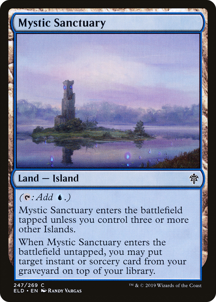 Mystic Sanctuary (ELD-247) - Throne of Eldraine Foil