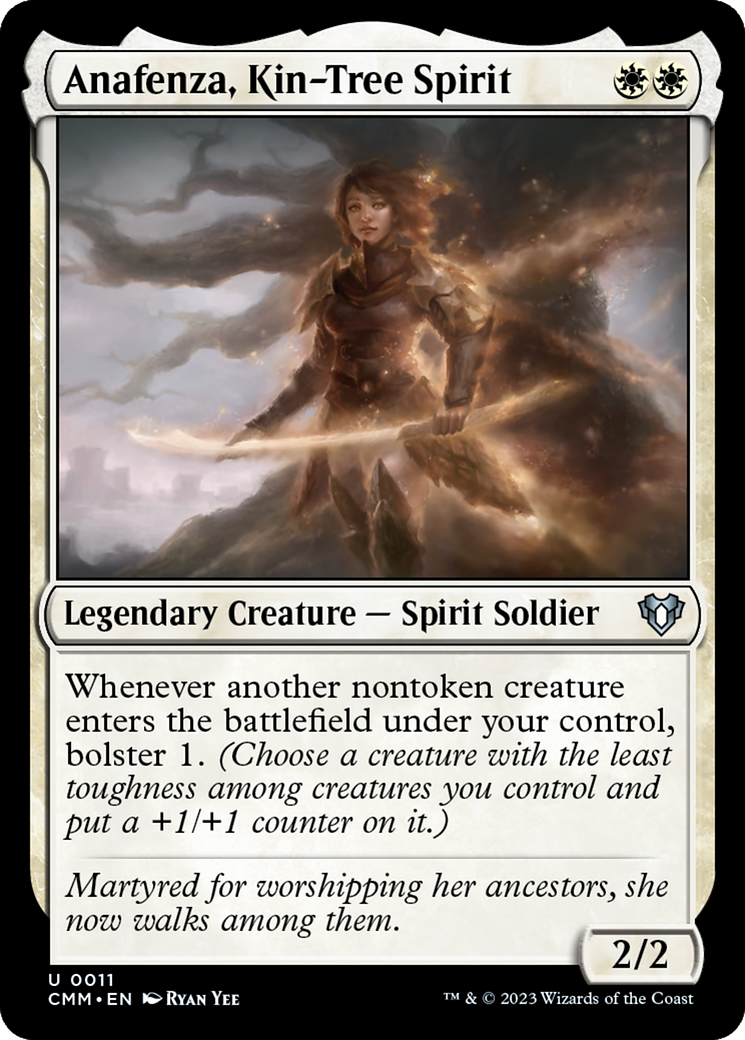 Anafenza, esprit de l'arbre-parent (CMM-011) - Commander Masters Foil 