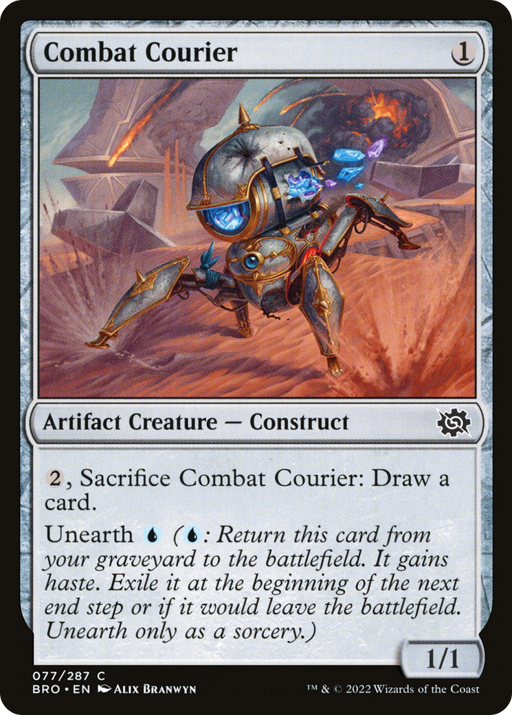 Combat Courier (BRO-077) - The Brothers' War