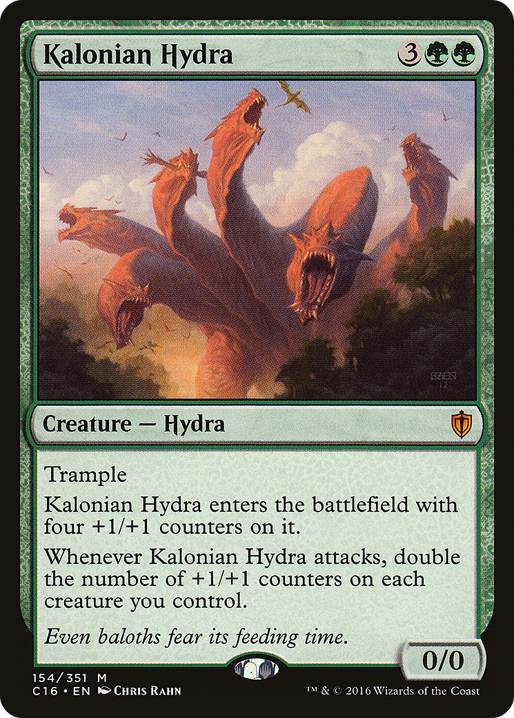 Hydra Kalonienne (C16-154) - Commandant 2016 