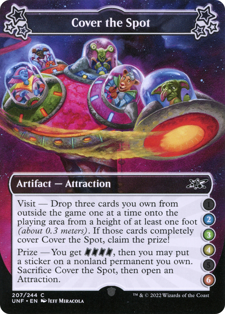 Couvrez l'endroit (UNF-207A) - Unfinity Foil
